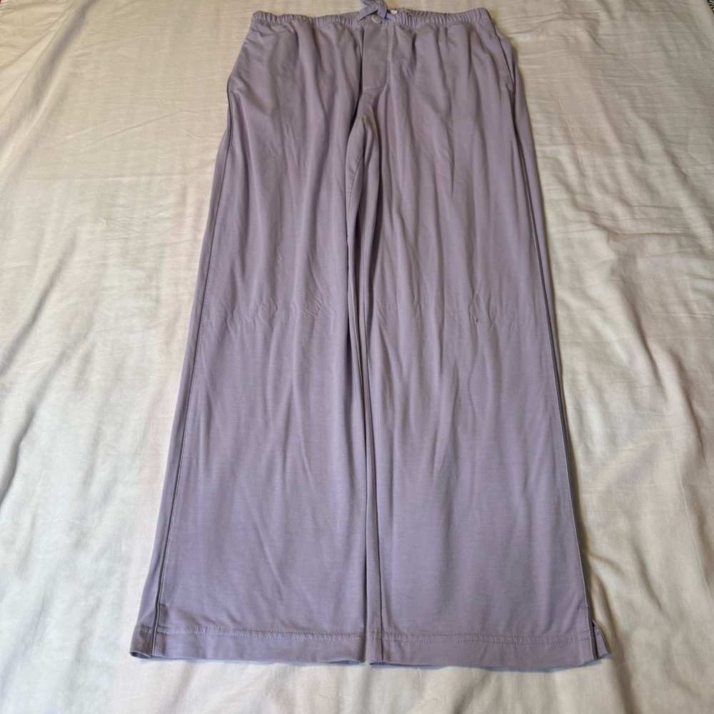 Sleepy Jones + Purple men’s lounge wear/PJ bottoms